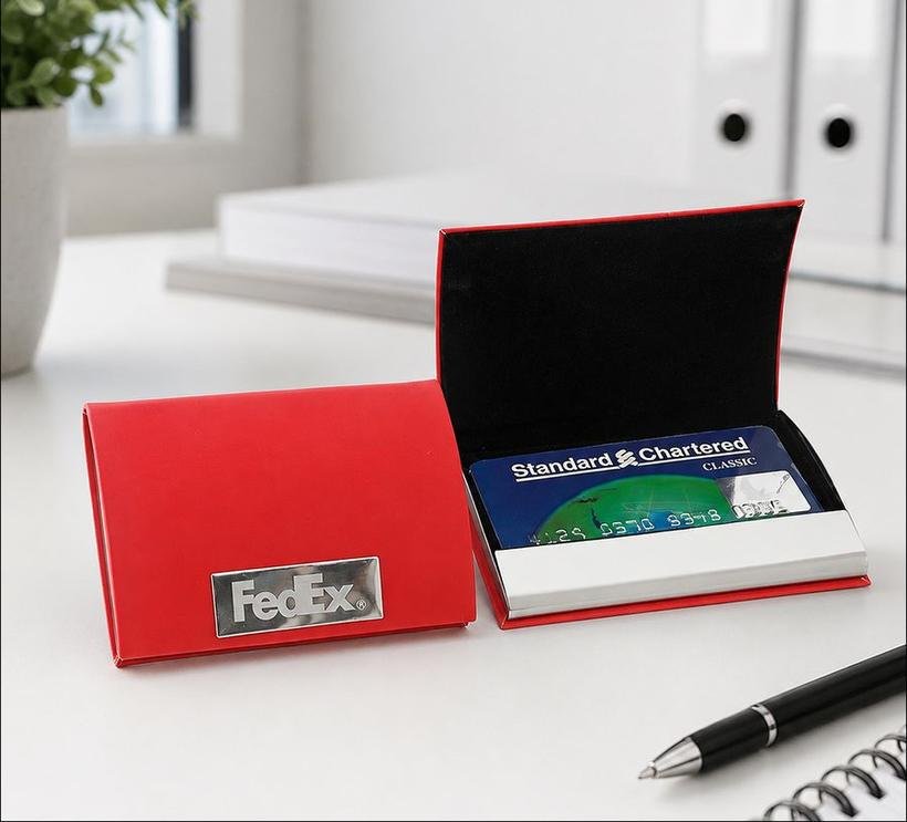 Magnetic Flap Card Holder