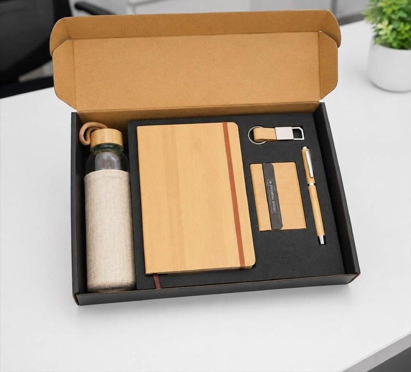 5-in-1 Bamboo Eco Gift Set
