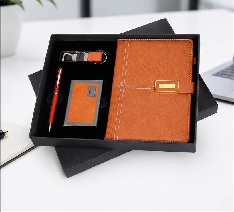 4-in-1 Stitched Notebook Gift Set