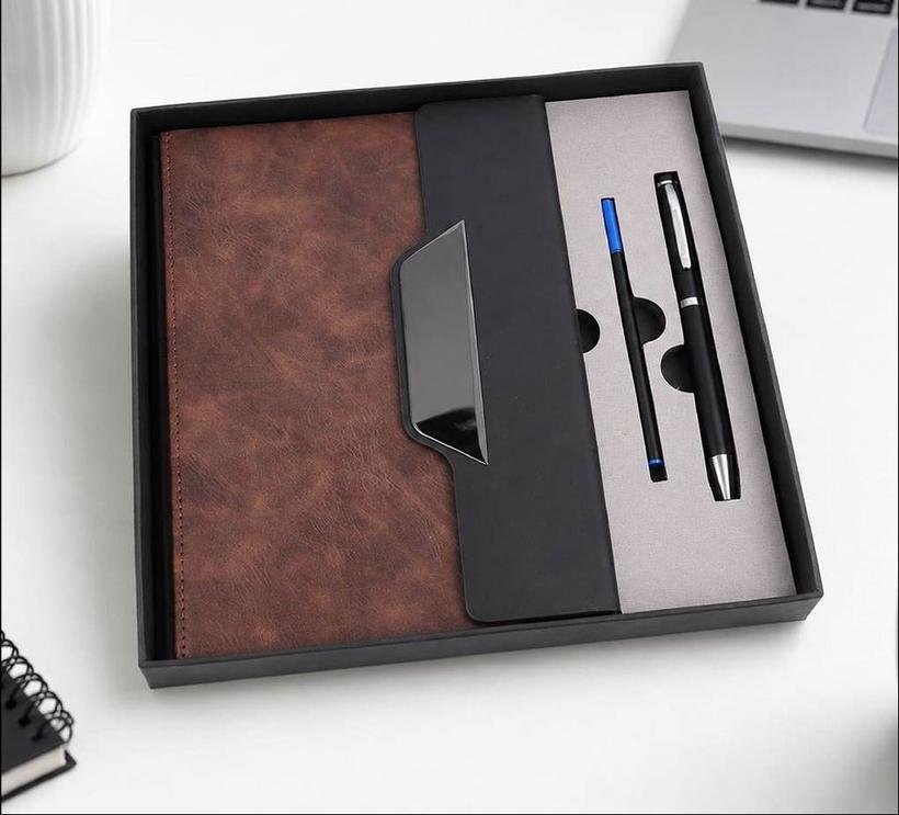2-in-1 Grace Notebook & Pen Refill Set