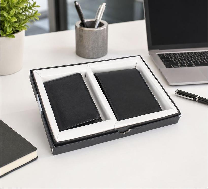 Card Holder & Wallet Gift Set