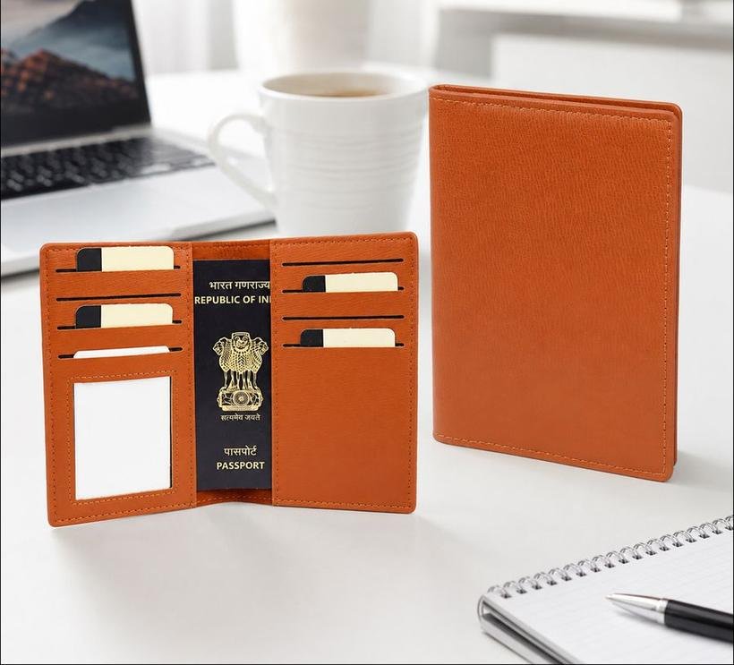 Leatherite Passport Holder