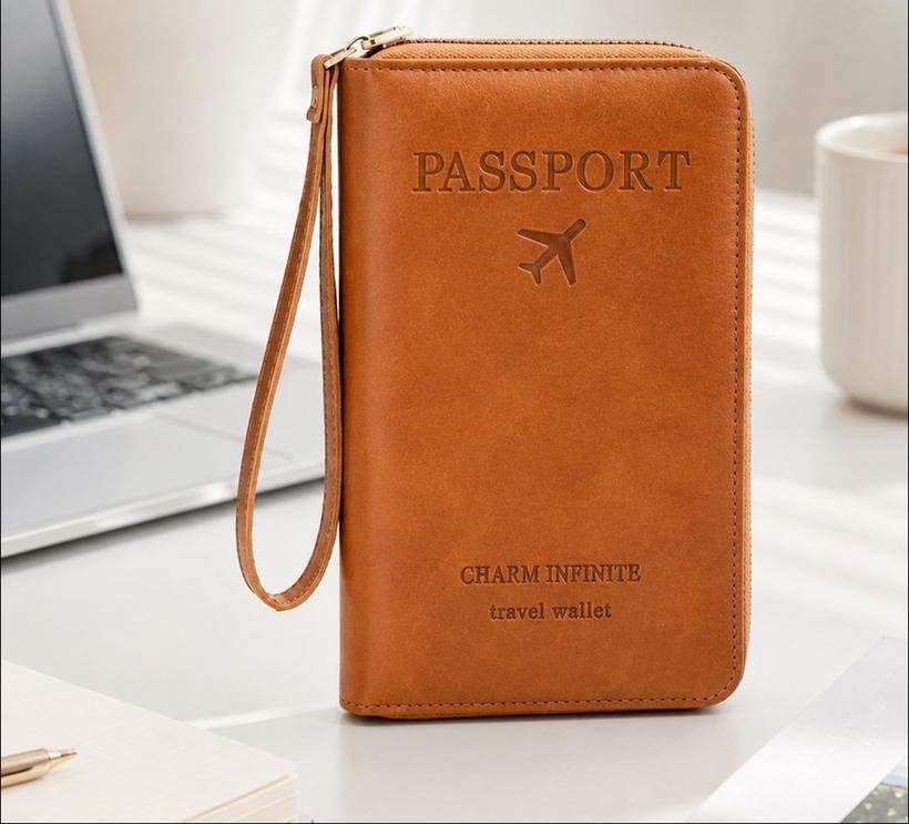 Zip Passport Travel Wallet