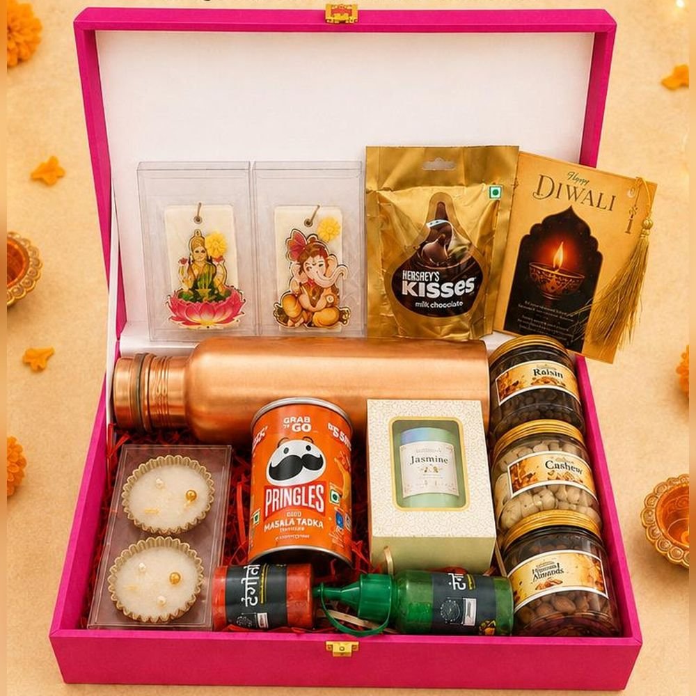 Copper Bottle Grand Diwali Hamper